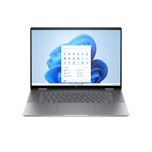 HP Envy x360 16-ad0000nh 16" 3K 2880x1800 OLED 120Hz 400cd Touch, Ryzen5 8640HS 3.5GHz, 16GB, 1TB SSD, Win 11, ezüst - Image 1