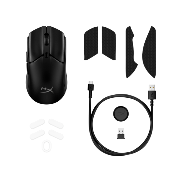 HP HYPERX vezeték nélküli gaming egér Pulsefire Haste 2 Mini - fekete - Image 3