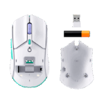 HP HYPERX Pulsefire Haste 2 Core fehér vezeték nélküli gamer egér - Image 3