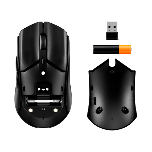 HYPERX Pulsefire Haste 2 Core fekete vezeték nélküli gamer egér - Image 12