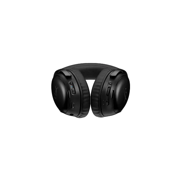 HyperX Fejhallgató - Cloud III S Wireless (Vezeték nélküli, USB, fekete/fekete) - Image 2