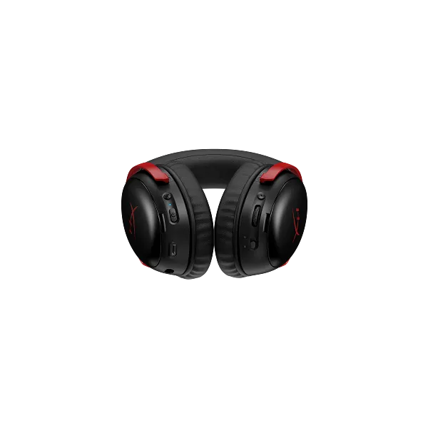 HyperX Fejhallgató - Cloud III S Wireless (Vezeték nélküli, USB, fekete/piros) - Image 2
