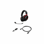 HP HYPERX vezeték nélküli gaming fejhallgató Cloud III S - fekete/piros - Image 3