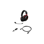 HyperX Fejhallgató - Cloud III S Wireless (Vezeték nélküli, USB, fekete/piros) - Image 3