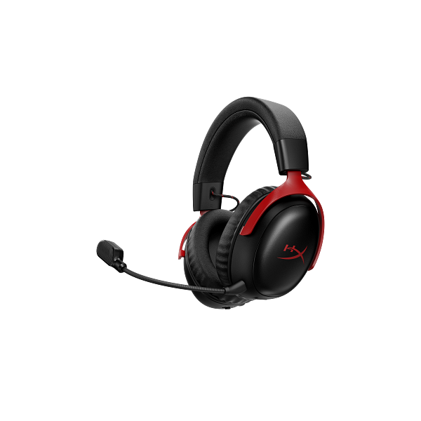 HP HYPERX vezeték nélküli gaming fejhallgató Cloud III S - fekete/piros - Image 1