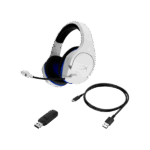 HP HYPERX vezeték nélküli gaming fejhallgató Cloud Stinger Core PS4/PS5 - fehér/kék - Image 3