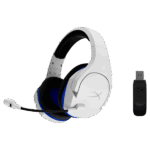 HP HYPERX vezeték nélküli gaming fejhallgató Cloud Stinger Core PS4/PS5 - fehér/kék