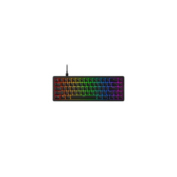 HP HYPERX vezetékes mechanikus gaming billentyűzet Origins 2 65 RGB - brit lokalizáció