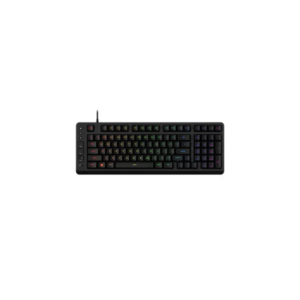 HP HYPERX vezetékes membrános gaming billentyűzet Origins 2 1800 Eve RGB - brit lokalizáció