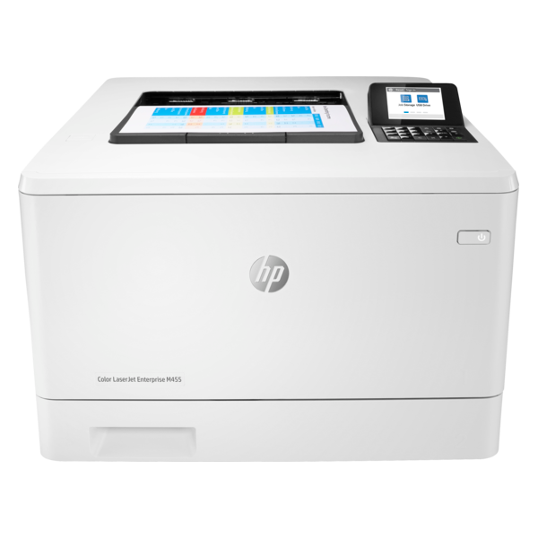 HP Lézernyomtató Color Laserjet Enterprise M455dn, színes, 1,25GB, USB/Háló, A4 27lap/perc FF, 600x600