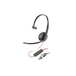 HP POLY fejhallgató Blackwire 3220 sztereó USB-C+USB-C/USB-A adapter (Bulk) - Image 2
