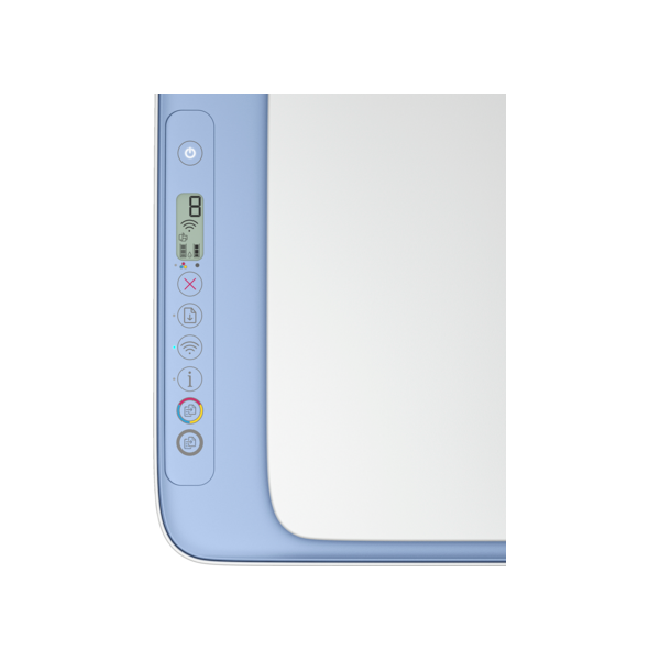 HP Tintasugaras MFP NY/M/S Deskjet 2822E , USB/WiFi, A4 7.5lap/perc, 4800x1200, Síkágyas, világoskék - Image 2