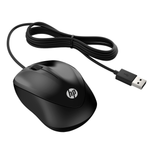 HP vezetékes egér 1000 - fekete