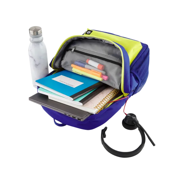 HP hátizsák Campus 15.6" - kék/sárga