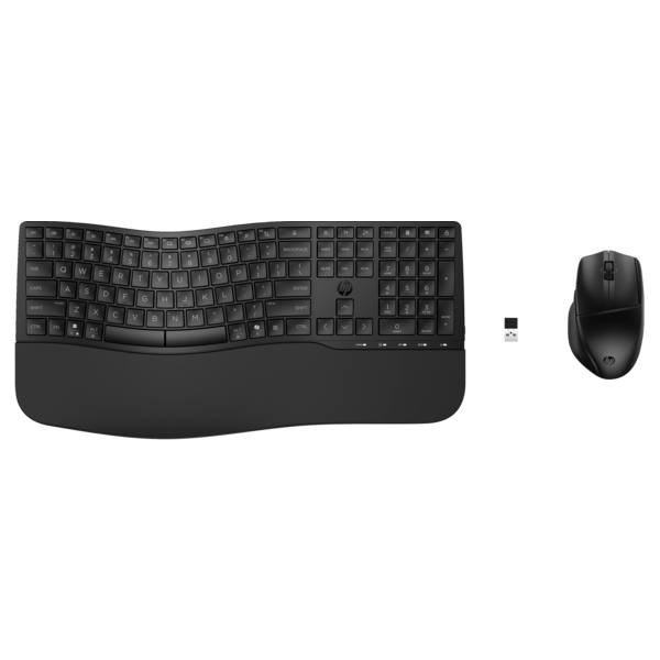 HP vezeték nélküli programozható kettős billentyűzet és egér Comfort 680 - fekete