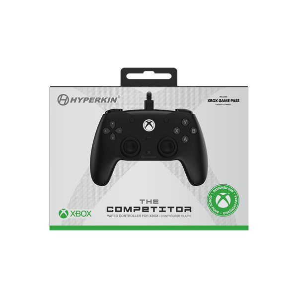 Hyperkin M01638-BK Competitor Xbox Series|One/Windows 11|10 Xbox liszenszelt vezetékes fekete kontroller - Image 14