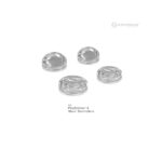 HYPERKIN GummiFlex Playstation/Xbox Kiegészítő csúszásgátló Thumb Grip (4-PACK) - Image 4