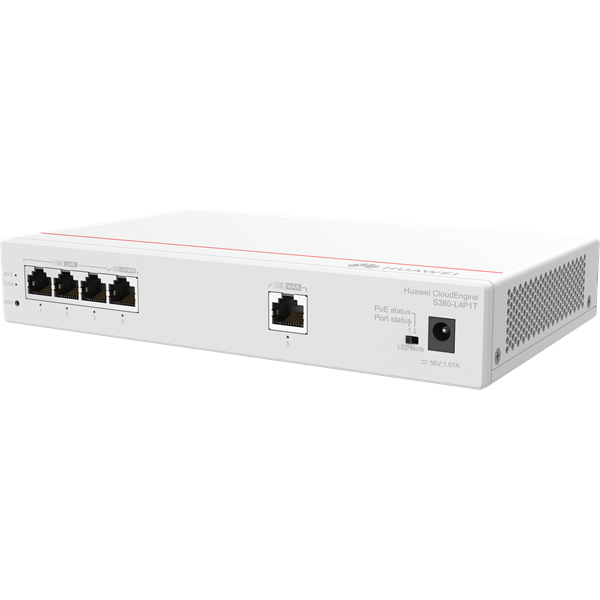 Huawei eKit Engine Gateway 1x1000Mbps (WAN) + 4x1000Mbps (50W POE+ LAN), Asztali - S380-L4P1T - Image 3