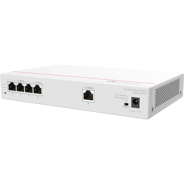 Huawei eKit Engine Gateway 1x1000Mbps (WAN) + 4x1000Mbps (50W POE+ LAN), Asztali - S380-L4P1T - Image 3