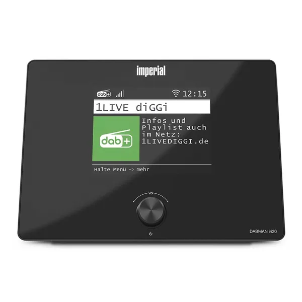 Imperial DABMANI420BK kompakt hibrid rádió (internet, DAB+, FM Hi-Fi tuner) Bluetooth®-szal - Image 10