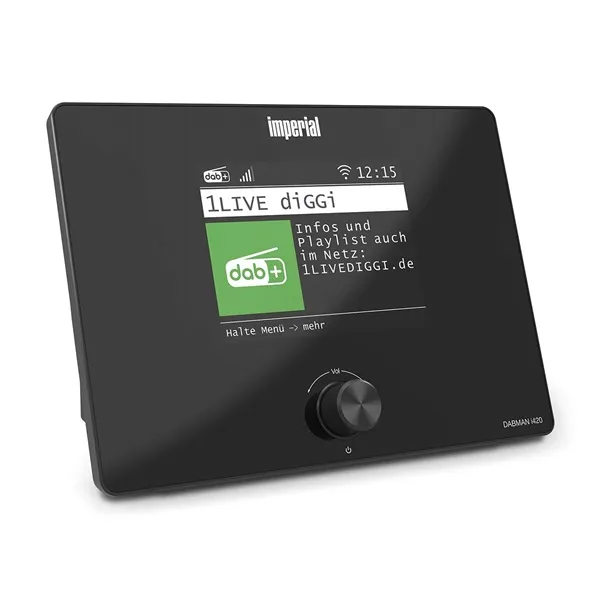 Imperial DABMANI420BK kompakt hibrid rádió (internet, DAB+, FM Hi-Fi tuner) Bluetooth®-szal - Image 4