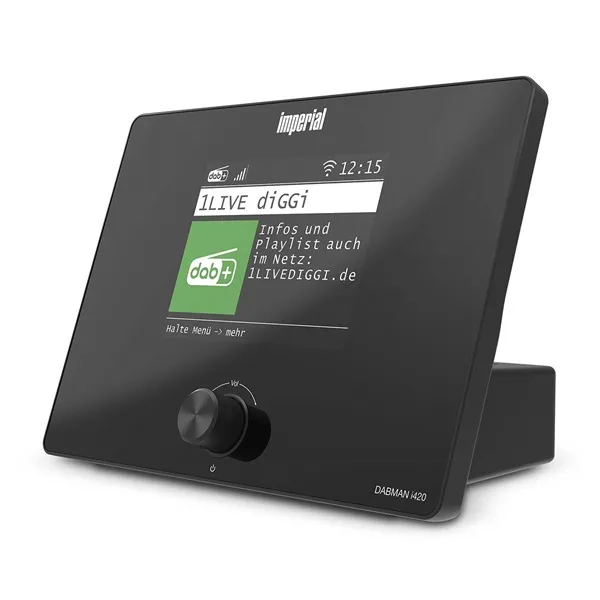 Imperial DABMANI420BK kompakt hibrid rádió (internet, DAB+, FM Hi-Fi tuner) Bluetooth®-szal - Image 5