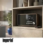 Imperial Wi-Fi internet rádió médialejátszó funkcióval, bluetooth, barna fahatású - Image 9