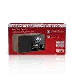 Imperial Wi-Fi internet rádió médialejátszó funkcióval, bluetooth, barna fahatású - Image 10