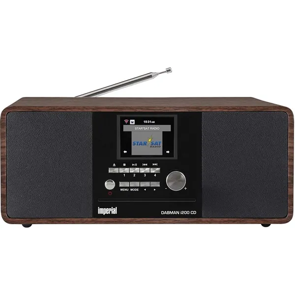 Imperial multifunkciós HIFI, rádió DAB+ / FM / Internet / Bluetooth, CD-lejátszó, USB lejátszó, fahatású kivitelben - Image 5