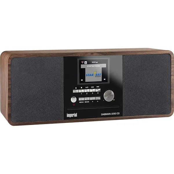 Imperial multifunkciós HIFI, rádió DAB+ / FM / Internet / Bluetooth, CD-lejátszó, USB lejátszó, fahatású kivitelben - Image 4