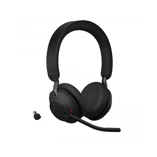 JABRA Fejhallgató - Evolve2 65 MS Stereo Bluetooth, USB-C Vezeték Nélküli, Mikrofon - Image 1