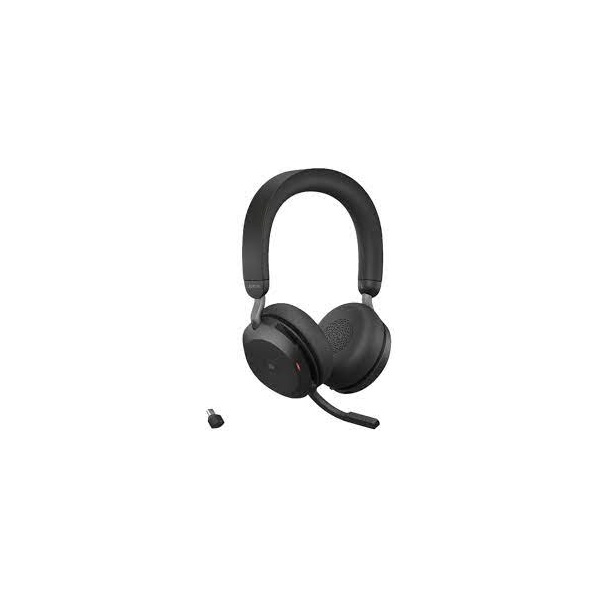 JABRA Fejhallgató - Evolve2 75 MS Stereo USB-C + Bluetooth Vezeték Nélküli, Mikrofon - Image 1
