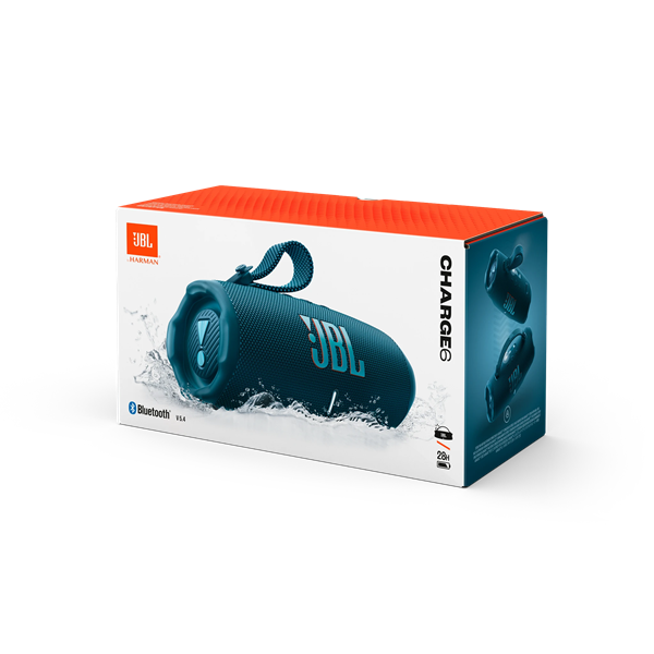 JBL CHARGE 6 BLU, BT hangszóró, Kék (Hordozható, vízálló) - Image 3