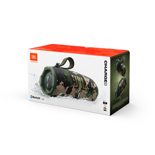JBL CHARGE 6 SQUAD, BT hangszóró, Terepmintás (Hordozható, vízálló) - Image 3