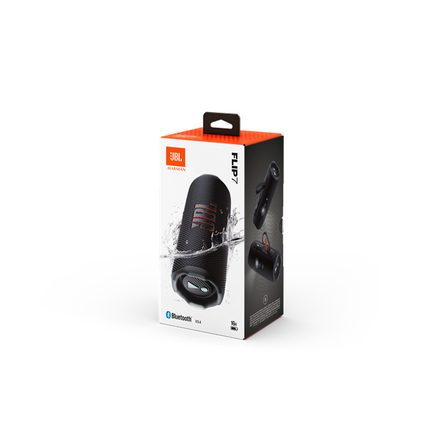 JBL FLIP 7 BLK BT hangszóró, Fekete (Hordozható, vízálló) - Image 10