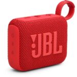JBL Go 4 hordozható, vízálló, bluetooth hangszóró, vízálló, porálló, IP67, 7 óra üzemidő, piros - Image 2