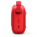 JBL Go 4 hordozható, vízálló, bluetooth hangszóró, vízálló, porálló, IP67, 7 óra üzemidő, piros - Image 3