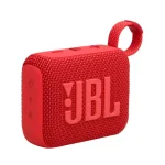 JBL Go 4 hordozható, vízálló, bluetooth hangszóró, vízálló, porálló, IP67, 7 óra üzemidő, piros