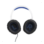 JBL Quantum 100P Console (Vezetékes, gaming fejhallgató levehető mikrofonnal), Fehér/Kék - Image 6