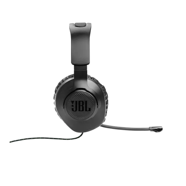 JBL Quantum 100X Console (Vezetékes, gaming fejhallgató levehető mikrofonnal), Fekete/Zöld - Image 5