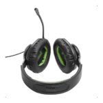 JBL Quantum 100X Console (Vezetékes, gaming fejhallgató levehető mikrofonnal), Fekete/Zöld - Image 9