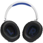 JBL Quantum 360 vezeték nélküli fehér/kék gamer headset - Image 4