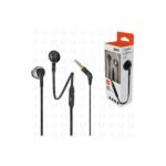 JBL T205 BLKE vezetékes füllhallgató, fekete, 3,5 jack, ear buds, 12,5 mm hangszóró, 1,2 m kábel, 34 g - Image 2