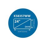 KENSINGTON Monitorszűrő (MagPro Magnetic Privacy 24" 16:9 Monitors) - Image 8