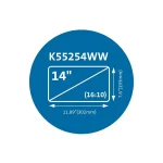 KENSINGTON Monitorszűrő (MagPro™ magnetic privacy filter 14" 16:10 Laptop) - Image 6