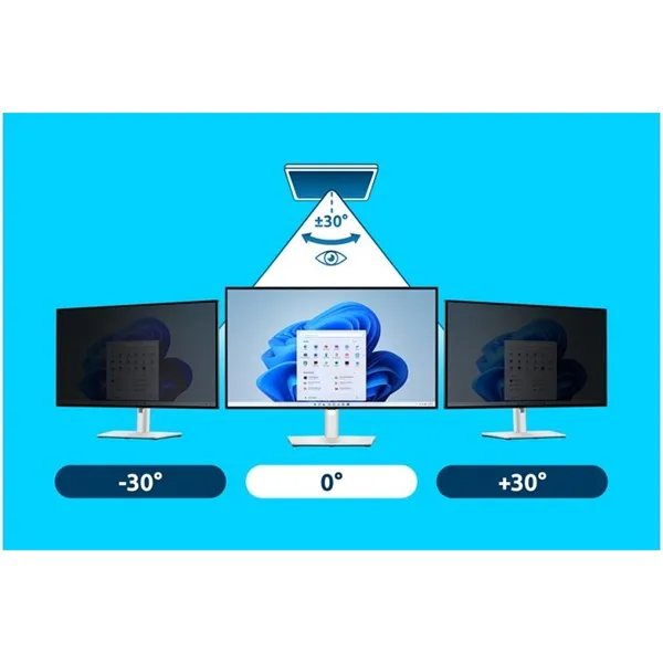 KENSINGTON Monitorszűrő (Privacy Screen Filter for 24" Monitors 16:10 - 2-Way Removable) - Image 3