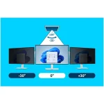KENSINGTON Monitorszűrő (Privacy Screen Filter for 24" Monitors 16:9 - 2-Way Removable) - Image 3
