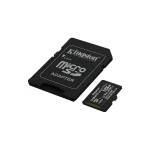 Kingston 128GB microSDXC Canvas Select Plus Gen3 Class 10 UHS-1 A1 V10 + adapterrel
