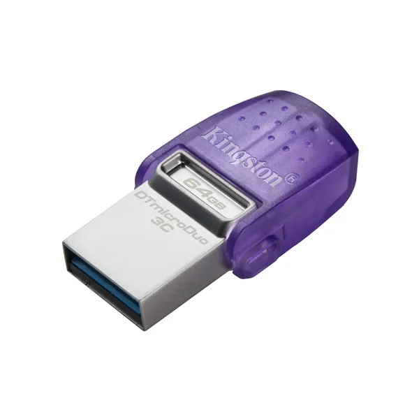 KINGSTON Pendrive 64GB DT microDuo 3C 200MB/s dual USB-A + USB-C