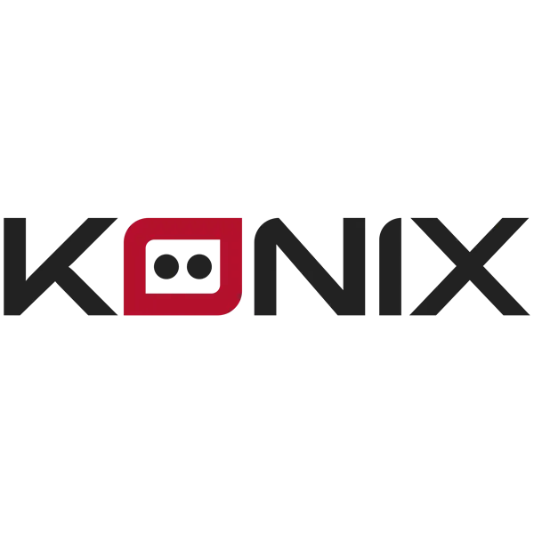 KONIX -  Nintendo Switch/PC LED Vezeték Nélküli kontroller, Átlátszó